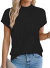 UNCLECAT Womens Short Sleeve Sweater