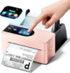 Phomemo PM64D Shipping Label Printer 4×6 Bluetooth with Touch Screen | 150mm/s printing, one-touch calibration, Bluetooth connection, compatible with Amazon, USPS, UPS, iOS, Android, Windows & Mac