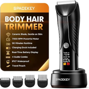 SPACEKEY Electric Body Hair Trimmer