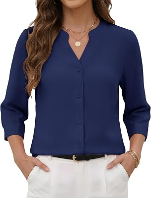 Zelroxa Womens Business Shirt