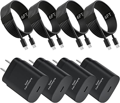 ILOUYU Type C Charger Fast Charging 4 Pack