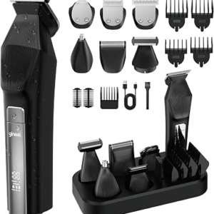 Beard Trimmer for Men All-in-One Cordless Grooming Kit
