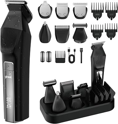 Beard Trimmer for Men All-in-One Cordless Grooming Kit