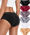 Cotton Underwear for Women 6Pack Sexy Bikini Panties