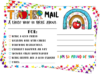 WaaHome Teacher Mail Notes to Parents – Confetti Happy Mail Postcards for Students from Teacher – Rainbow Good Behavior Incentive Cards – Classroom Must Haves – Kindergarten Elementary School Supplies