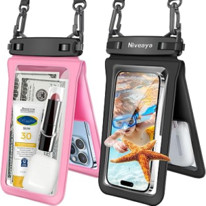 NIVEAYA Waterproof Phone Pouch 2Pack