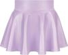 Stelle Girls Metallic Skirt with Short High Waisted Skort