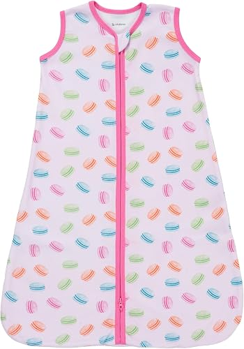 LollyBanks Baby Sleep Sack,100% Organic Cotton Baby Wearable Blanket | 0.5 TOG ,All-Night Comfort,2-Way Zipper, Buttery Soft, Easy Diaper Changes,Lightweight Sleeping Bags for Toddler,Breathable