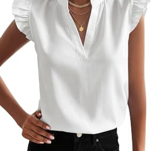 NILOINE Casual Work Blouse