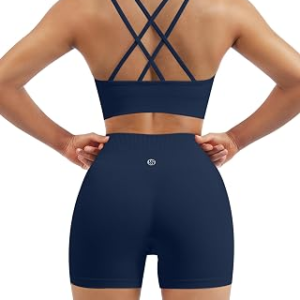 SUUKSESS Women Cross Back Gym Set