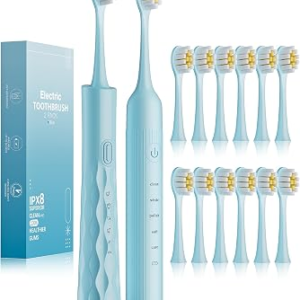 ANEEBART Blue & Pink Electric Toothbrush