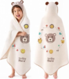 SMILEYWORLD Kids Hooded Beach Towels Poncho