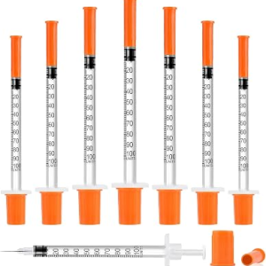 BEKULLM 100 Pack 1Ml/Cc Syringes