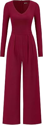 PRETTYGARDEN One Piece Long Sleeve Jumpsuit