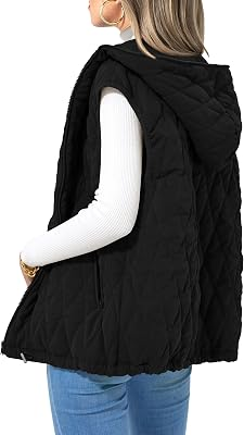 PRETTYGARDEN Vest Zip Up Jacket