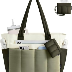 LOVEVOOK Women Puffer Tote Bag