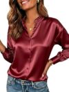 CICY BELL Satin Blouses