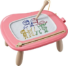 Kikapabi Magnetic Drawing Board, Doodle Board for Toddler Toys Age 1-3, Preschool Learning and Educational Sensory Toys for 1 2 3 Years Old Girl Boy Gifts (Pink)