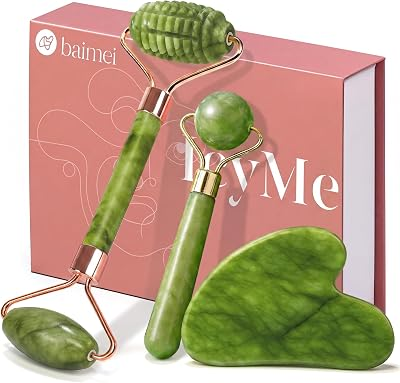 BAIMEI Gua Sha & Jade Face Roller