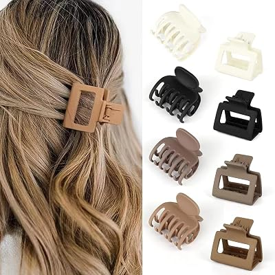 HFLYJPYW 8 Pack Small Claw Clips