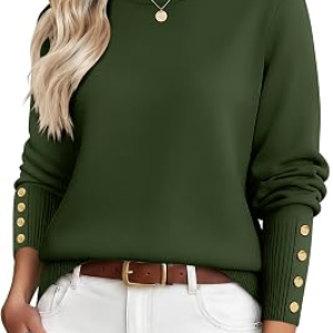 Zeagoo Womens Turtleneck Sweater