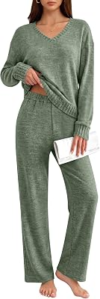 ANRABESS Pajamas for Women Set Comfy 2 Piece Lounge Outfits