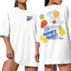 AIYINO Womens Summer Fruit Graphic Tee