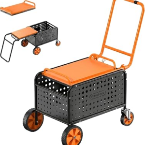 MARS EXPLO Rolling Garden Work Seat with Wheels