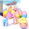 Unicorn Hatching Rainbow Eggs for Kids, 6 Pack Unicorn Toys Craft Kits Gift | Birthday Easter B