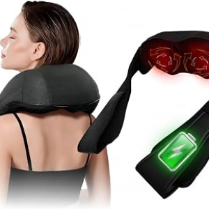 EASHUHE Cordless Neck Massager with Heat