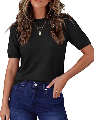 RUMIA Short Sleeve Sweater