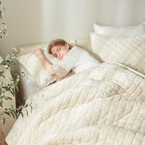 COSYBAY Velvet Quilt Set 3Pcs