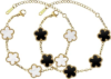 NOUFWA Women Four Leaf Clover Bracelet