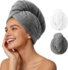 UMISLEEP 2 Pack Microfiber Hair Towel Wrap