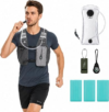 Cooling Hydration Vest for Running Hiking with 2L BPA-Free Water Bladder
