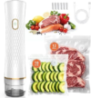 Handheld Vacuum Sealer for Food with 30 Reusable Vacuum Sealer Bags | Compact Portable Vacuum S