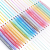 Pastel Highlighters Set, 24 Unique Retro Colors, Highlighters Assorted Colors, Quick Dry Dual t