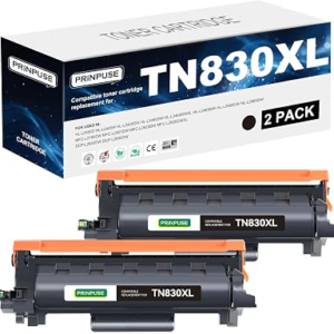 830XL Toner Cartridge High Yield Compatible Replacements for Brother Toner TN830 TN830XL Work w