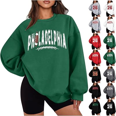 RIANCLUD Football Sweatshirt