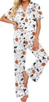 Ekouaer Silk Pajamas for Womens Set 2 Piece