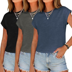 Siyaacg Womens Tops–3 Pcs