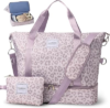 WOOMADA 2Pcs Set Travel Duffle