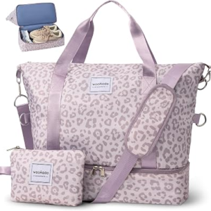 WOOMADA 2Pcs Set Travel Duffle