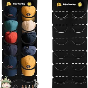 VIKIULEN Over The Door Cap Organizer