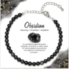 GOLBALJEW Healing Crystal Stone Beaded Bracelets