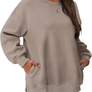 WIHOLL Womens Oversized Sweatshirt