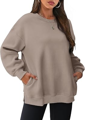 WIHOLL Womens Oversized Sweatshirt