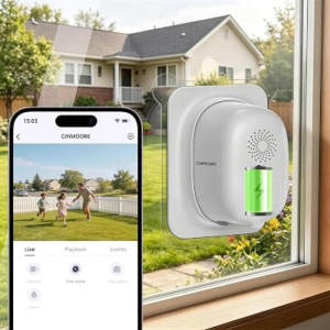 CINMOORE 2.5K No-Monthly-Fee Window Camera