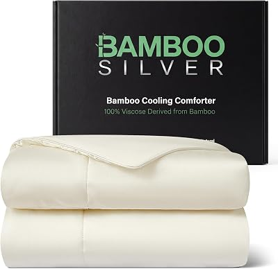 SLIVERCOOL 100% Bamboo Cooling Comforter
