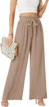FREEOAK Womens Wide Leg Pants